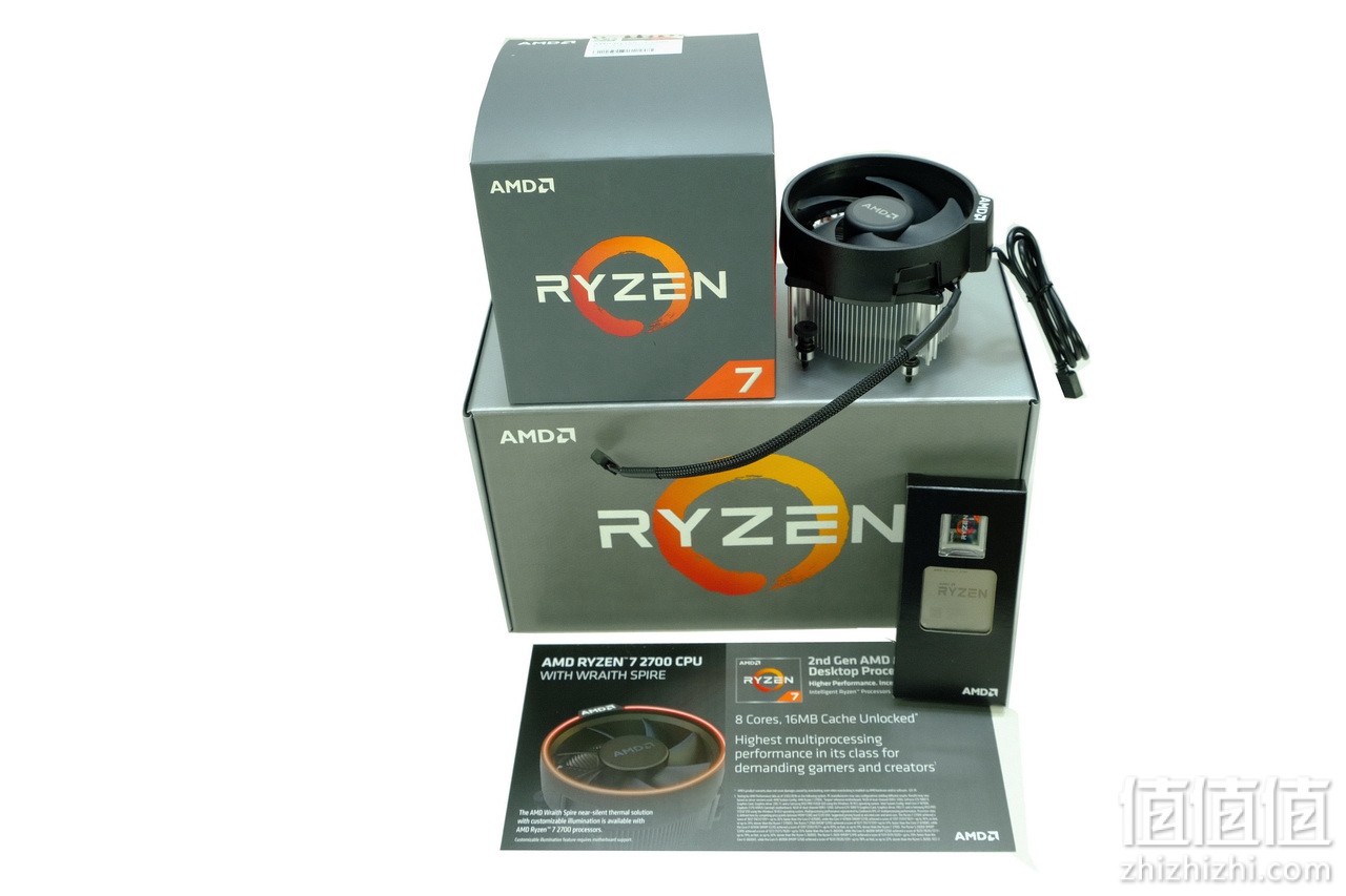 AMD Ryzen 7 2700、Ryzen 5 2600 处理器开箱照