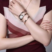 Anne Klein AK/2245RTST 女表套装