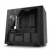 恩杰 NZXT H200i 纯黑 DIY智能mini-ITX机箱（智能控制/主动降噪/钢化玻璃侧透/内置静音风扇/水冷支持）