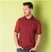 Lyle & Scott 苏格兰金鹰 Reverse Birdseye 男士纯棉Polo衫