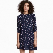 H＆M 女士绉纱连衣裙