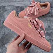 PUMA彪马 Suede Heart Satin II 蝴蝶结休闲鞋