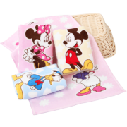 迪斯尼（Disney）  米妮米奇纯棉割绒儿童毛巾 4条