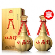 小角楼 经典 52度浓香型白酒500ml*2瓶