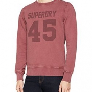 中亚prime会员！Superdry 极度干燥 Heritage Washed 男士圆领休闲卫衣   含税到手￥231.82