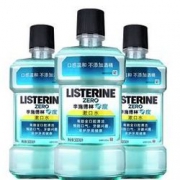 LISTERINE 李施德林 冰蓝口味 漱口水 500ml*3瓶 *2件