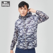 lonsdale 英国龙狮戴尔 男款超薄透气迷彩防晒皮肤衣
