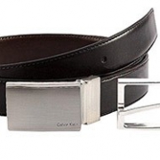 CALVIN KLEIN 卡尔文·克莱 男士双带扣腰带礼盒