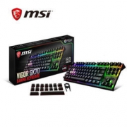MSI 微星 GK70 Cherry MX RGB 87键 红轴机械键盘