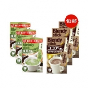 AGF Blendy 宇治抹茶拿铁速溶咖啡粉 84g*3袋+欧蕾可可牛奶咖啡 70g*3袋