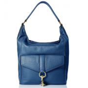 REBECCA MINKOFF Hudson Moto Hobo 女士真皮手提包