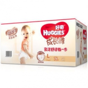 HUGGIES 好奇 铂金装 婴儿成长裤 L号 76片*2+Huggies 好奇 银装 成长裤 XL76片