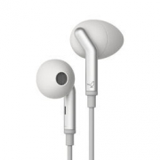 Libratone 小鸟音响 适用于苹果Lightning接口可调节降噪耳机 银色