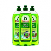 德国进口 菲洛施 Frosch 浓缩冷水洗洁精 750ml*3瓶 可用1年