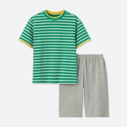 UNIQLO优衣库 男童起居短袖套装