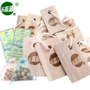 乐嘉康 香樟木块 20块+樟木球 40颗