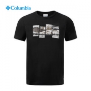 哥伦比亚 Columbia 夏季轻薄款 男速干印花T恤