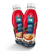 栖巢 即开即饮 丝滑拿铁咖啡饮料 280ml*5瓶 低脂肪