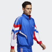 复古潮男！adidas 阿迪达斯 Aloxe Track 男款运动夹克