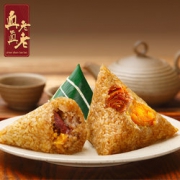 真真老老嘉兴粽子 4味  50g*4+100g*6 组合装