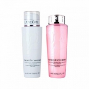 LANCOME兰蔻 清滢柔肤卸妆洁面套装（卸妆乳液400ml+柔肤水400ml）