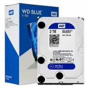 WD西部数据 蓝盘 2TB SATA6Gb/s 64M 台式机硬盘