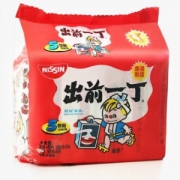 中国香港 出前一丁（NISSIN）方便面麻油味 100g*5包