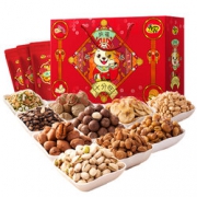 华东好价！天喔 零食炒货 坚果礼盒10袋 1530g 23元(45元，可199-100)
