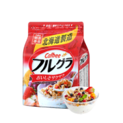 日本进口 卡乐比 Calbee 水果谷物燕麦片 500g