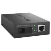 京东PLUS会员：TP-LINK TL-FC111A 百兆单模单纤光纤收发器 光电转换器（单只装）