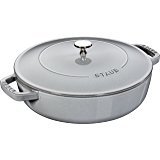 三星米其林厨师都在用！Staub 椭圆形铸铁砂锅 28cm