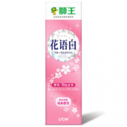限地区！ LION 狮王 花语 白樱花牙膏 140g   6.52元（满减+用券）