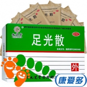 杀菌止痒# 九芝堂 去脚气泡脚足光散40g*3袋