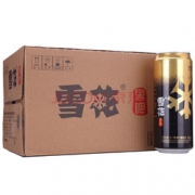 有券的上、plus会员！SNOWBEER 雪花13.5度 黑啤 500ml*12听 整箱装 折45.46元（多重优惠）