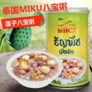 MIKU 八宝粥330g*4罐 多口味 泰国进口