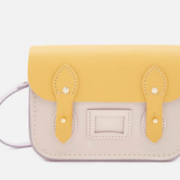 The Cambridge Satchel 迷你拼色剑桥包