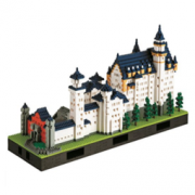 Kawada 河田 nanoblock 微积木 新天鹅堡（豪华版）
