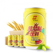 珠江啤酒 菠萝味饮料啤酒 330ml*24罐
