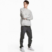 H＆M 男士纯棉多袋休闲长裤
