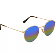 Ray·Ban 雷朋 RB3447 圆形金属太阳镜