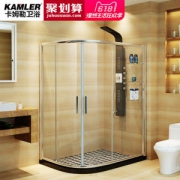 卡姆勒 Kamler 双移门钢化玻璃淋浴房