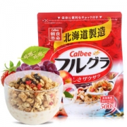 日本销量第一麦片 卡乐比 Calbee 富果乐网红水果燕麦片 500g