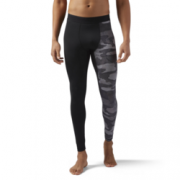 凑单： Reebok 锐步 Speedwick Compression Exo Camo 男款紧身裤