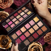 新品免邮！Huda Beauty Rose Gold Remastered Palette 新版18色玫瑰眼影盘 16.6g