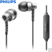 16日8点：PHILIPS 飞利浦 SHE9105 入耳式耳机 带麦线控 铝质外壳