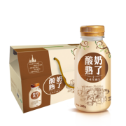 庄园牧场 酸奶熟了 风味发酵乳/褐色酸奶245g*10瓶