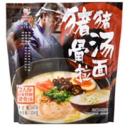 AJISEN RAMEN 味千拉面 猪猪骨汤拉面（半干面）2人份 305g *11件