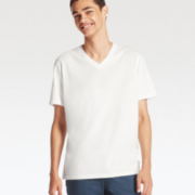 1日0点！UNIQLO 优衣库 SUPIMA COTTON 男士V领T恤 49元