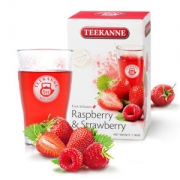 欧洲第一花草水果茶 德国百年品牌 Teekanne 草莓&覆盆子 水果茶 2.5g*20袋