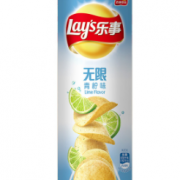 香脆美味！Lay's 乐事 无限薯片罐装 青柠味 104g